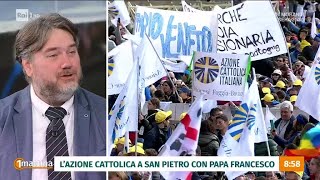 Azione cattolica a San Pietro  Unomattina 26042024 [upl. by Waldon]