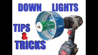 Trick to installing down lights in home renovations [upl. by Noicnecsa]