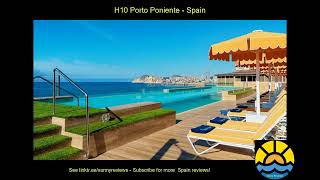 h10 porto poniente spain hotel holiday [upl. by Meras]