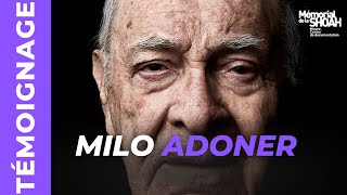 Témoignage de Milo Adoner dans les Sheissekommando de Birkenau [upl. by Avehs]