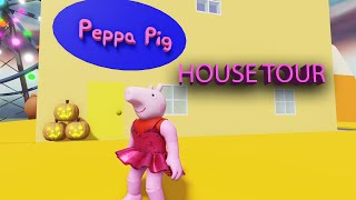 Pepa Prase  HAUS TUR ZA VREME HELOVINA  Pepa Prase na srpskom ROBLOX [upl. by Anisor415]