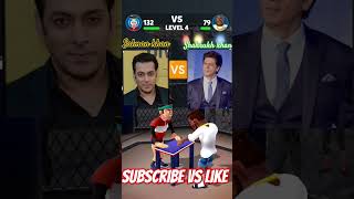 Salman khan vs shahrukh khan  compilation video shorts subscribe vs like [upl. by Descombes257]