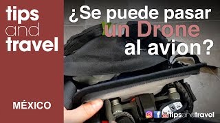 ¿Se puede subir un Drone al avión VOLARIS  INTERJET [upl. by Nitniuq832]