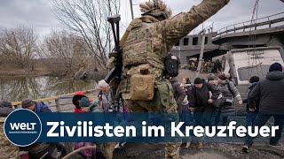 KRIEG UM UKRAINE Heftige Kämpfe um Städte  Russland bereitet Sturm auf Kiew vor [upl. by Nels343]