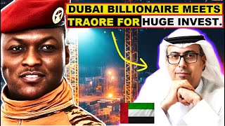 IBRAHIM TRAORE Dubai billionaire Al Nasser arrives in Burkina Faso to make major investments [upl. by Aicatsana]