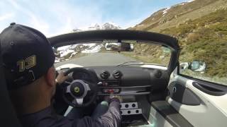 Hahntennjoch amp Kaunertaler Gletscherstraße  Lotus Elise SC [upl. by Hardy]