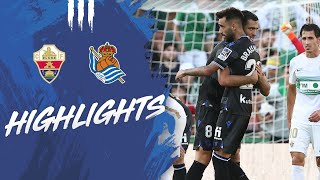 HIGHLIGHTS  J3  LALIGA 2223  Elche CF 0  1 Real Sociedad [upl. by Neffets417]