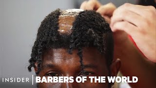 Texas Man Weave Master  Barbers Of The World  Insider [upl. by Delgado804]