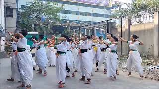 Byartho pranerchoreographed by Ronita Dutta Deshapriya balika Vidyamandir Republic Day 2024 [upl. by Tnarg]