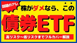 ✅債券ETFの時代到来✅株の分散投資に債券ETF。利下げや円高を見据えてSampP500より優秀な成績をたたき出せ。 [upl. by Rehprotsirhc504]