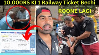 THIS MAN SCAMMED US  Delhi To KERALA Rajdhani Ki 20000ra Ki ticket Bechi 😱 Fight On Camera [upl. by Hathaway319]