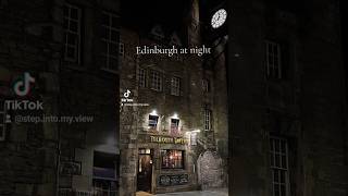 Edinburgh at night edinburgh scotland night nightlife music travel travelvlog traveling [upl. by Markman407]