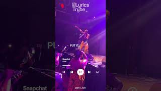 Ruger  Snapchat Lyrics lyricstrybe afrobeats [upl. by Carthy]