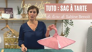 TUTO COUTURE  Sac à tarte facile matelassé [upl. by Ahmar]