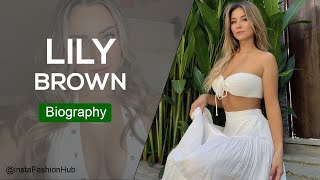 Lily Brown The PLUS SIZE MODEL Whos Redefining Curvy Fashion [upl. by Jedd]