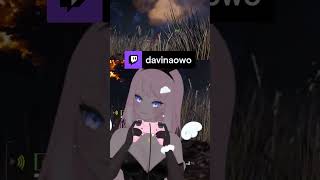 Its safe i swear  davinaowo on Twitch [upl. by Anafetse]