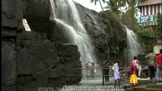 Thiruparappu Waterfalls  tourist spot near Kanyakumari [upl. by Agiaf745]