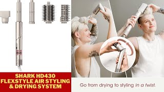 Shark Styling amp Drying System  Hair Dryer Brush MultiStyler with AutoWrap Curlers  Paddle Brush [upl. by Kant757]