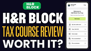 HampR Block Tax Course Review [upl. by Hannavas]