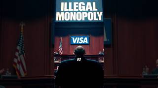 US Justice Department Accuses Visa of Illegal Monopoly Impacting Prices Everywhere shorts news [upl. by Tlevesor]