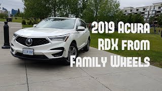 2019 Acura RDX review from Family Wheels [upl. by Anilehs507]