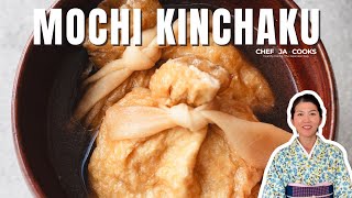 Fried Tofu Pouch Recipe  Mochi Kinchaku  Japanese Fried Tofu Pouch [upl. by Alema]