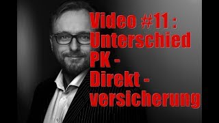 Pensionskassen  Direktversicherungen  Unterschiede  Video11 bAV [upl. by Macdonald241]