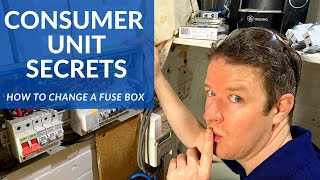 My Consumer Unit Secrets 🤫  How to install a Consumer UnitFuse Box [upl. by Japheth]