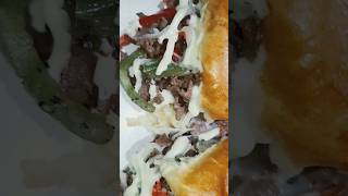 Philly Cheesesteak Sliders 🧀 cheese 🥩steak 😋 yummy [upl. by Virgil]