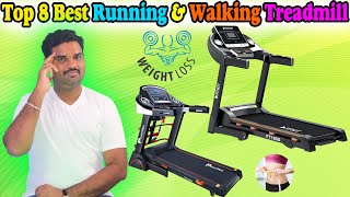 ✅ Top 8 Best Treadmills In India 2024 With Price Motorized Treadmill Review amp Comparison [upl. by Caines]