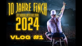 10 Jahre Finch Open Air Tourvlog 1  Nürnberg Saarbrücken [upl. by Mccormac]