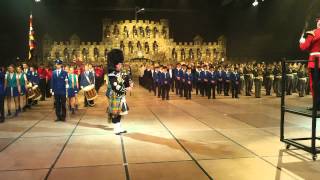 Highland Cathedral bagpipes amp drums live  Tattoo Sankt Gallen [upl. by Rimaa]