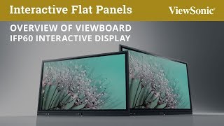 ViewSonic ViewBoard IFP60 Family  Short Version [upl. by Ellennad]