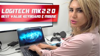 Best Value Wireless Keyboard and Mouse  Logitech MK220 mk230m150 Review [upl. by Kym259]