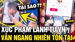 Phẫn nộ LOẠT KÊNH TIKTOK xúc phạm lãnh tụ VIỆT NAM nhưng vẫn ngang nhiên TỒN TẠI  Tin Nhanh 3 Phút [upl. by Jeannie]