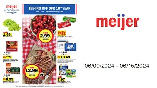 Meijer Weekly Ad US  06092024  06152024 [upl. by Maryly]