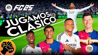 Jugamos el CLÁSICO MadridBarça en EA SPORTS FC 25 y este es nuestro pronóstico [upl. by Westland]