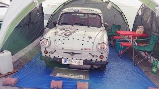 Trabant P60 1964 kompilace  rally Mělnický okruh 2018 [upl. by Znieh]