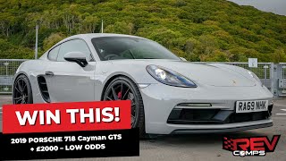 WIN THIS 2019 PORSCHE 718 Cayman GTS  £2000 – LOW ODDS [upl. by Meagher]