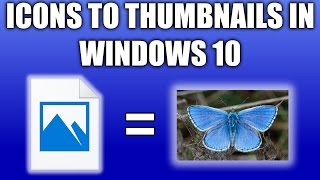 How to get pictures to display as a thumbnail previews in Windows 10 in less than 60 seconds [upl. by Siobhan]