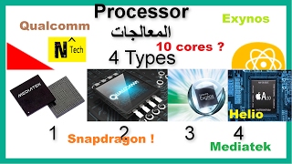 المعالجات أنواعها ودورها المهم في هاتفك  درس  Processor [upl. by Brighton]