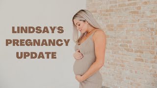 LINDSAY PREGNANCY UPDATE27 WEEKS [upl. by Goldie]