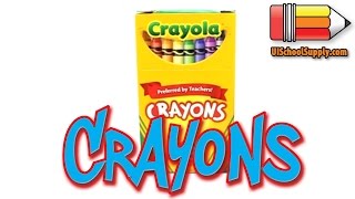 Box of 48 Crayons by Crayola Product Review 520048 [upl. by Ardnola]