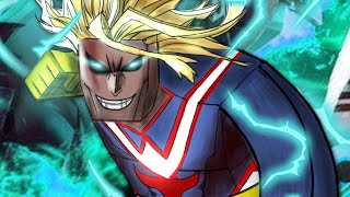 LEGENDARY ONE FOR ALL QUIRK FULL SHOWCASE IN HEROES LEGACY  ROBLOX MY HERO ACADEMIA [upl. by Hadwin910]