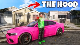 I spent 24 hours in the HOOD in GTA 5 RP [upl. by Cosette]