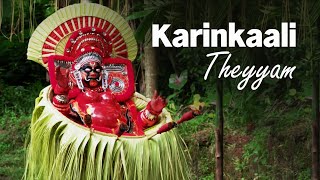 Karinkaali Theyyam  An evocation to Mother Goddess  Theyyam Festivals of Kerala  Kerala Tourism [upl. by Ennayr399]