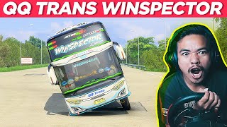 JETBUS 3 QQ TRANS WINSPECTOR TELOLET BASURI VIRAL  Euro Truck Simulator 2 [upl. by Jermain680]