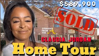 Claudia Jordan SHOWS OFF New Home  HOUSE TOUR REVIEW [upl. by Yrred]