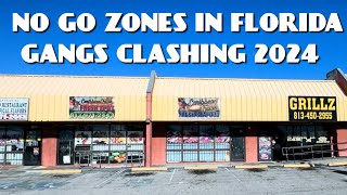 quotNo Go Zonesquot In Florida Cities As Gangs Clash 2024 [upl. by Heller199]