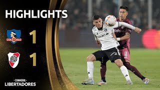 COLOCOLO vs RIVER PLATE  HIGHLIGHTS  CONMEBOL LIBERTADORES 2024 [upl. by Fredelia]